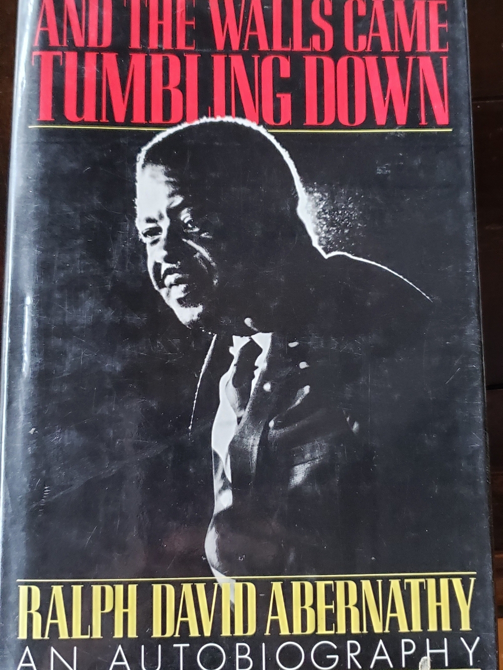 Vintage 1st Edition Hard Back  Book "And The Walls Came Tumbling Down".
